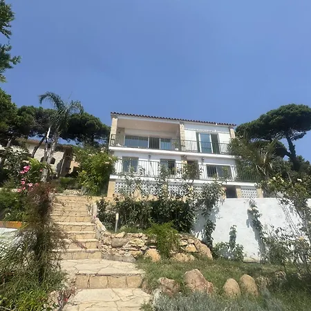 Casa Con Hermosas Vistas A La Costa 度假居
