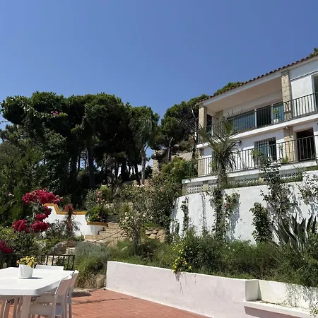 Casa Con Hermosas Vistas A La Costa 度假居